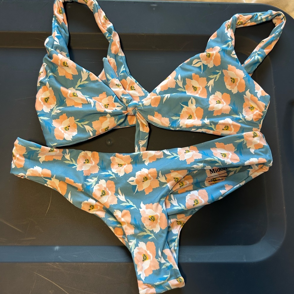 Midori Blue Floral Bikini